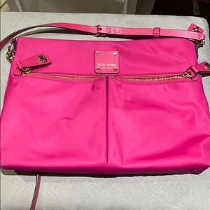 A beautiful Henri Bendel Hot pink shoulder bag.